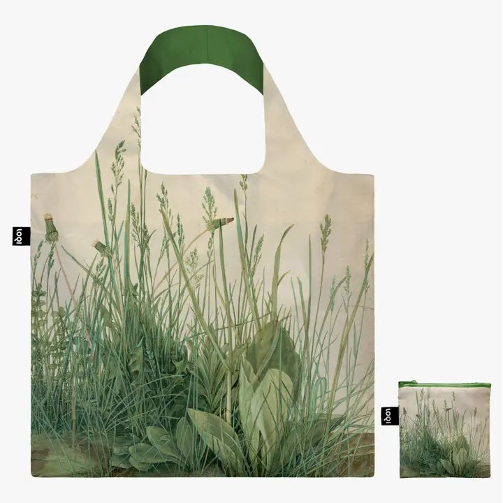Borsa riciclata 'The Large Piece of Turf' di Albrecht Dürer