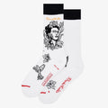 Calzini Frida Kahlo con motivo Frida con fiori Taglia 36-40