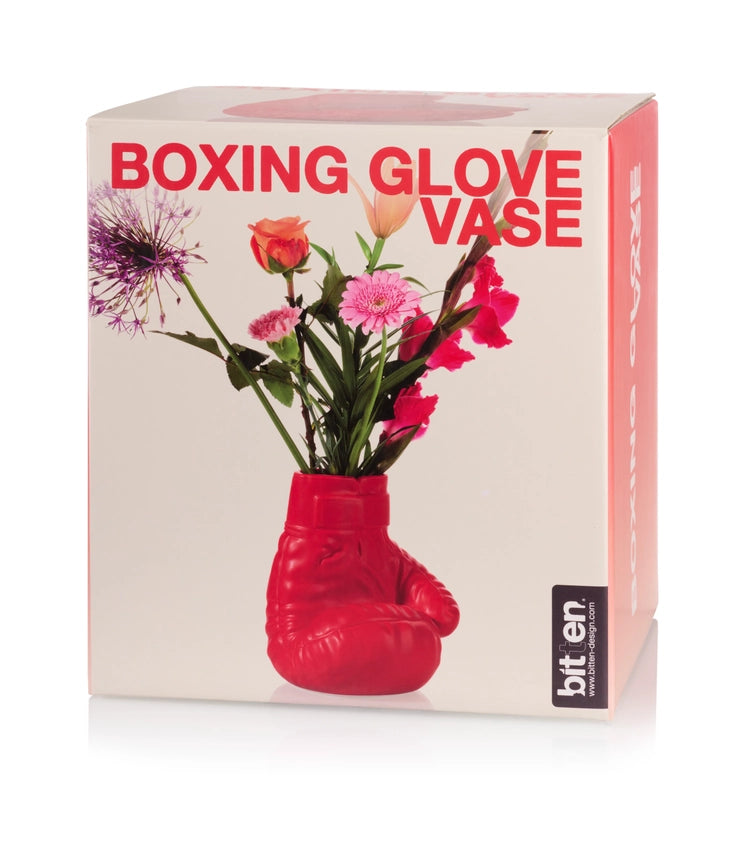 Vaso a forma di guantone da boxe