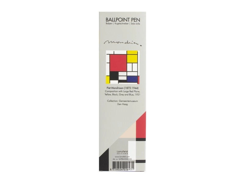 Penna a sfera ricaricabile  Piet Mondrian