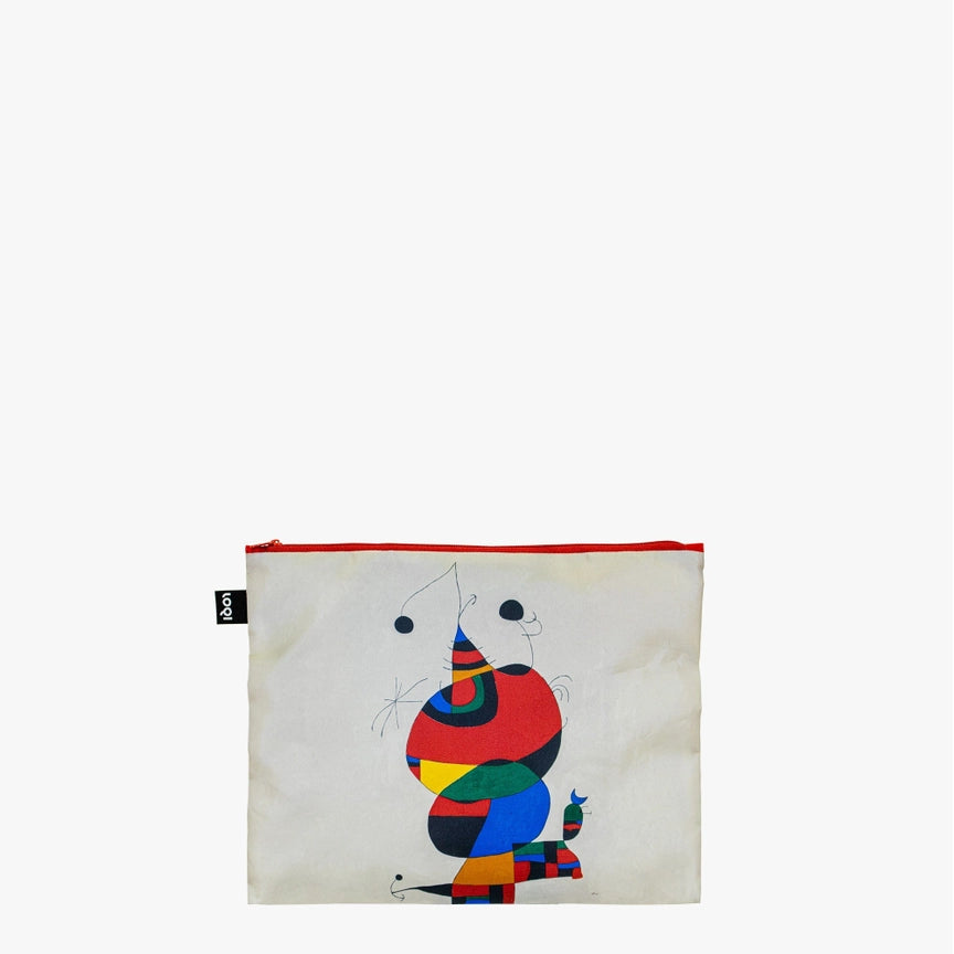 Set 3 pochette con cerniera JOAN MIRO