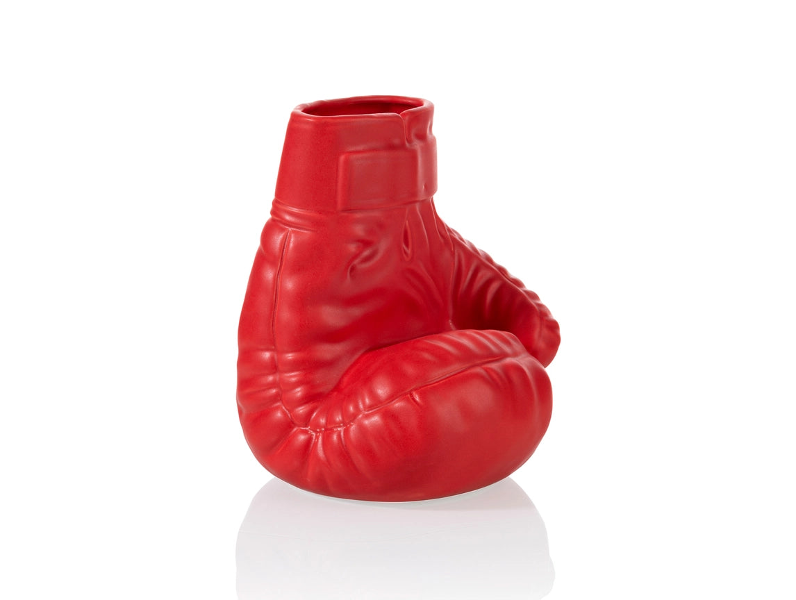 Vaso a forma di guantone da boxe