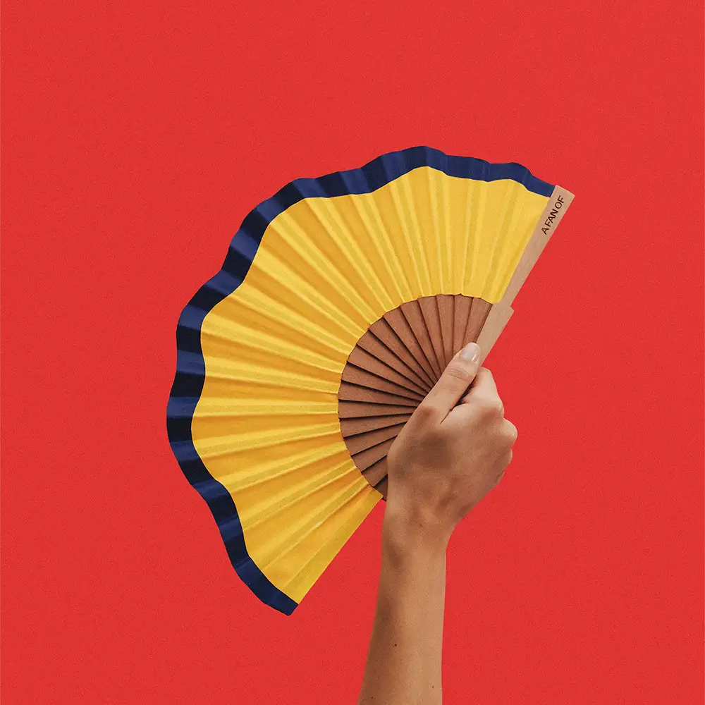 Fluid shapes mini fan