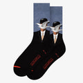 Calze artistiche René Magritte - L'uomo con il cappello a bombetta Taglia 40-46
