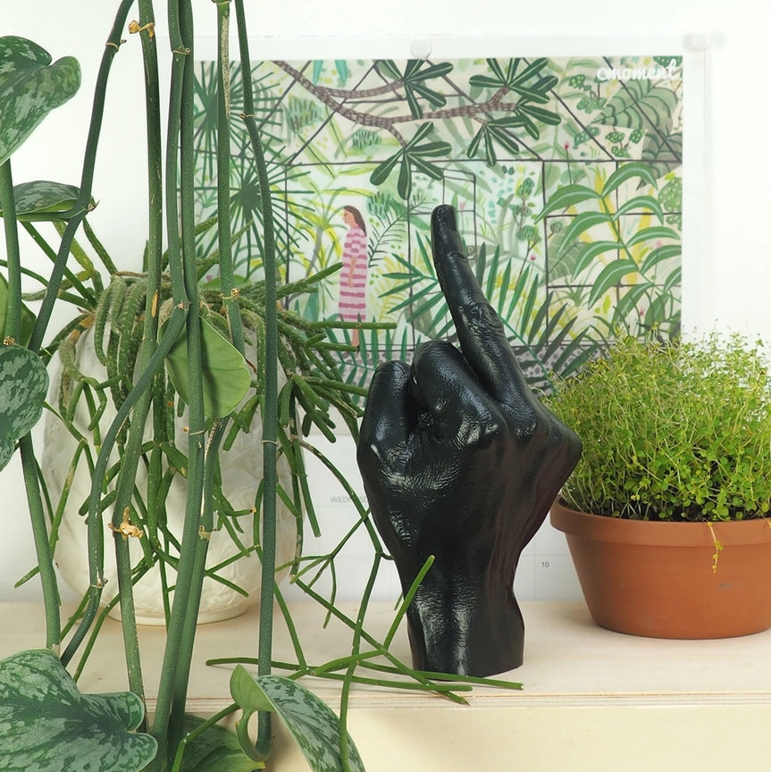 Scultura dito nera