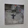 Stampa su tela Angel Street Art  cm 20x20