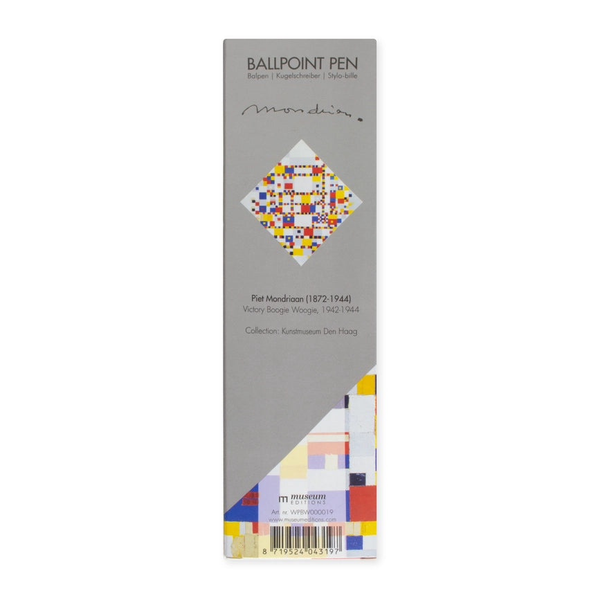 Penna a sfera ricaricabile  Piet Mondrian
