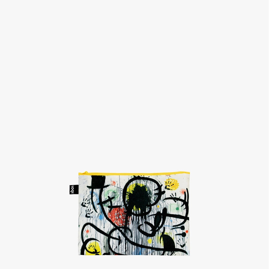 Set 3 pochette con cerniera JOAN MIRO