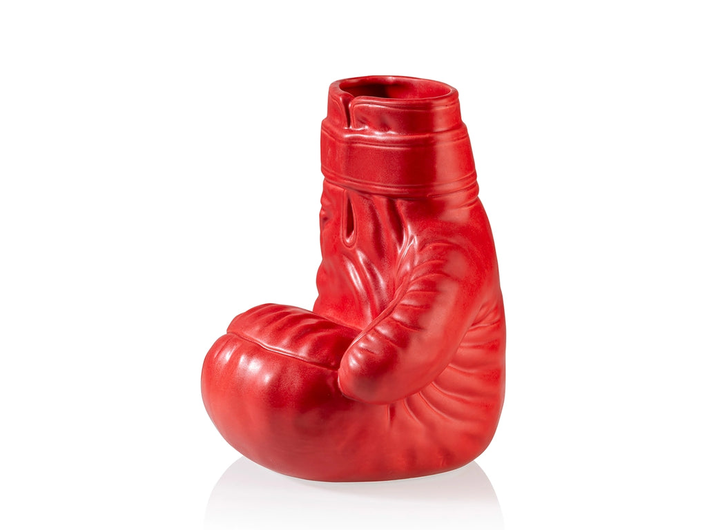 Vaso a forma di guantone da boxe