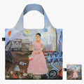 Borsa riciclata Autoritratto sulla Linea di Confine di Frida Kahlo